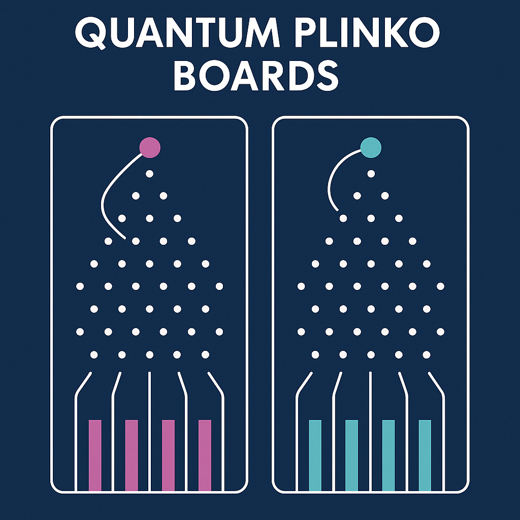 Quantum Plinko Board